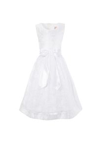 Turi Landhaus Trachtenkleid, (2 tlg.), Kinder, mit bestickter Tüllschürze weiß 116 N-Gr Festliches Trachtenkleid