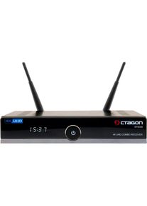 Octagon DVB-T2 HD Receiver »SF8008«, (WLAN-LAN (Ethernet) HbbTV-USB PVR Ready) schwarz