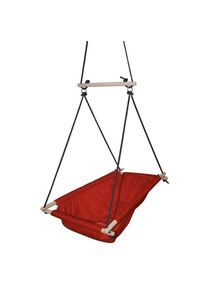 Roba® Hängematte »Hängesitz, rot«, mitwachsende Babyschaukel mit Bauchgurt & Polster rot
