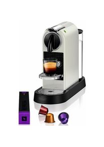 Nespresso Kapselmaschine »CITIZ EN 167.W von DeLonghi, White«, inkl. Willkommenspaket mit 14 Kapseln weiß Kaffeemaschine