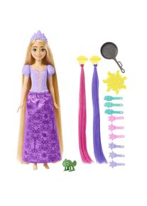 Mattel® Anziehpuppe »Disney Princess Rapunzel Figur, inkl. Chamäleon Pascal & Accessoires« bunt