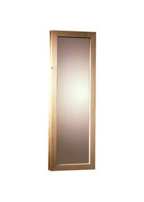 Karibu Saunafenster, 40 mm, BxH: 42x185 cm, bronziert, naturbelassen beige natur