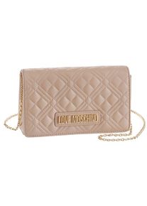 Love Moschino Clutch »Quilted Bag«, mit modischer Steppung beige