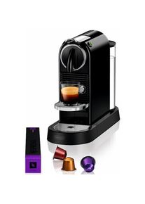 Nespresso Kapselmaschine »CITIZ EN 167.B von DeLonghi, Black«, inkl. Willkommenspaket mit 14 Kapseln schwarz Kaffeemaschine