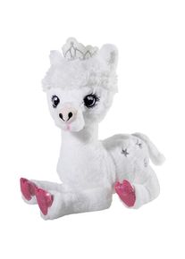 Heunec® Kuscheltier »Crownie, Alpaka, 27 cm«, liegend weiß Plüschfiguren