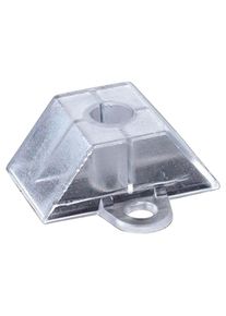 TETZNER & JENTZSCH TETZNER & JENTZSCH Terrassendach »TEJEMACRO 1.0 Heatbloc«, (Set), Bedachung ohne Unterkonstruktion, Hagelsicher bis 40 mm Ø silberfarben