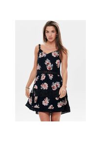 Only Sommerkleid »ONLKARMEN ANNE LIFE S/L DRESS«, mit Spitzendetails blau 34 N-Gr night sky aop ella Minikleid von Only