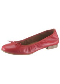 Tamaris Ballerina, mit dekorativer Schleife rot 35 (2,5/3) Ballerina in klassischer Form