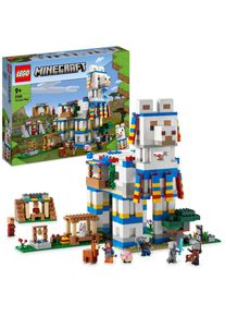 Lego® Konstruktionsspielsteine »Das Lamadorf (21188), Minecraft«, (1252 St.), Made in Europe bunt