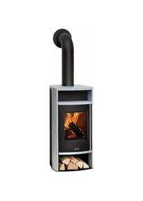 Justus Kaminofen »Frisco 2.0«, Speckstein, Verbrennungsluftautomatik schwarz Mit Verbrennungsluftautomatik