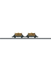 Märklin MÄRKLIN Güterwagen »Start up - Piraten Set Schatz der Wilden 13 - 44822«, (Set), Made in Europe goldfarben Modelleisenbahn-Fahrzeuge