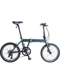 Dahon Faltrad »Hemingway D9«, 9 Gang, Shimano, Altus Schaltwerk, Kettenschaltung grau Fahrrad