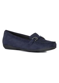 Geox Mokassin »D Annytah Moc«, mit Zierspange blau 42 dunkelblau Eleganter Mokassin Zierspange