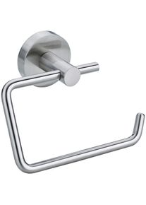 nie wieder bohren Toilettenpapierhalter »Pro 060«, (1 St.), ohne Bohren silberfarben