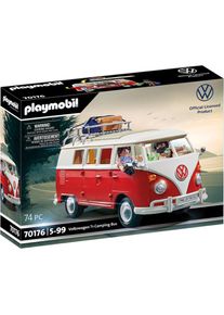 Playmobil® Konstruktions-Spielset »Volkswagen T1 Camping Bus (70176) VW Lizenz«, (74 St.) bunt Spielbausteine