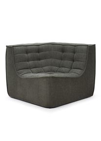 N701 Sofa Ecke Ethnicraft Stoff Moss Eco