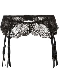 Porte-jarretelles en noir, Taille 48/50 (XL), bonprix