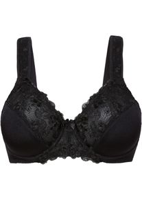 Minimizer-BH mit gepolsterten Trägern in schwarz, Grösse 85F, bonprix