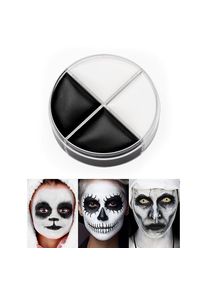 KRYOLAN Creme Schminke schwarz-weiß Make-up 15 ml | Faschingsschminke