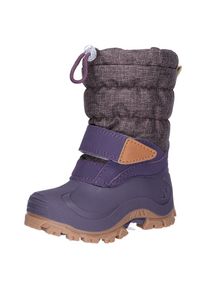 Lurchi Winterstiefel »Finn«, mit Schurwolle lila 26 lila-gemustert Robuster Winterstiefel für die kalte Jahreszeit