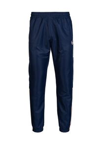 Sergio Tacchini, Hommes Pantalon de sport 'Abita', beige / bleu marine / blanc