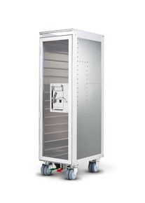 Rivet Rocker Classic Flugzeugtrolley Tür transparent Bordbar