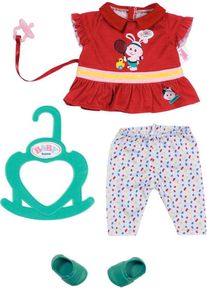 Baby Born Puppenkleidung »Little Sport Outfit rot, 36 cm«, (Set, 6 tlg.)