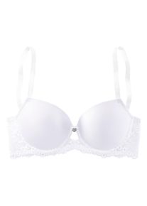 Lascana Schalen-BH Damen Gr&ouml;&szlig;e 75 wei&szlig;