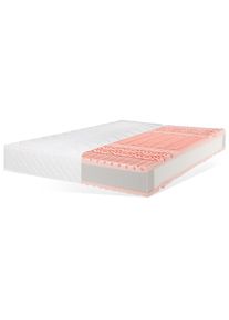 DELAVITA Taschenfederkernmatratze »Senioren 55 plus«, 24 cm cm hoch, 420 Federn, (1 St.), Mit Sitzkantenverstärkung weiß made_in_germany oekotex