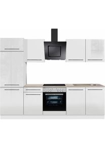 Optifit Küchenzeile »Bern«, Breite 270 cm, gedämpfte Türen, wahlweise mit E-Geräten