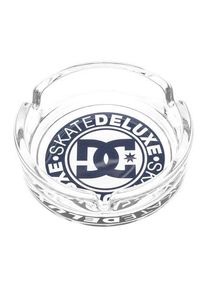 skatedeluxe x DC Round Icon Aschenbecher clear
