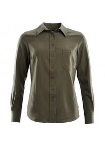 Aclima - Women's Woven Wool Shirt - Bluse Gr XS braun/oliv