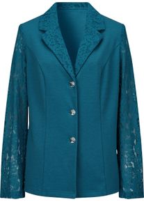 Damen Spitzenblazer topas