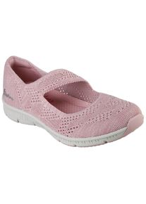 Skechers Ballerina »BE-COOL ENDLESS FUN«, mit elastischem Riemchen pink 40 Aus recycelten Materialien