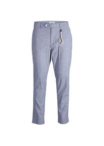 Jack & Jones JACK & JONES Chinohose »ACE SKY LINEN« blau 27 Länge 30 hellblau Cinos im Still einer Leinenhose