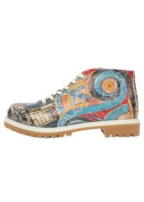 DOGO Stiefel »Cafe Heinrich«, Vegan bunt 39 Natur Handgefertigt