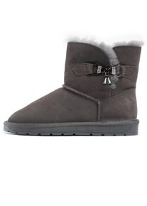 Gooce Snowboots 'Polly' Damen Gr&ouml;&szlig;e 36 stone / dunkelgrau Winterschuhe