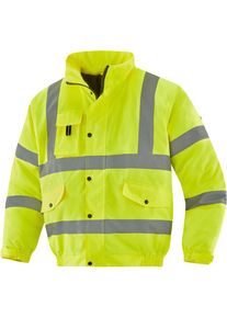 Uncle Sam Arbeitsjacke »61948-9000 Warnschutzblouson«, mit Kapuze, EN ISO 20471, EN 343 gelb 5XL
