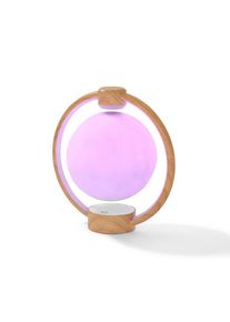 Tchibo - Haut-parleur suspendu Bluetooth LED « Lune » - beige/marron