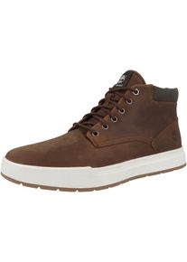 Timberland, Hommes Bottines &agrave; lacets 'Maple Grove', marron / brun fonc&eacute; / noir / blanc cass&eacute;
