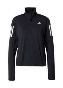 adidas Performance, Femmes T-shirt fonctionnel 'Own The Run', noir / blanc