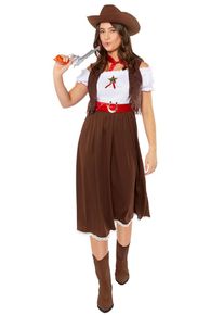 Amscan Wild West Cowgirl Damenkostüm