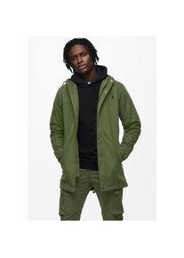 Only & Sons ONLY & SONS Parka »ALEX SPRING PARKA«, mit Kapuze grün L (53) olivgrün Klassische Parkajacke