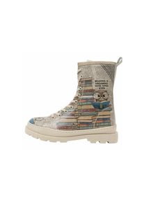 DOGO Winterboots »The Wise Owl«, Vegan bunt 38 Natur Handgefertigt