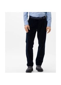 Eurex By Brax Bundfaltenhose »Style LUIS« blau 255U Unterbauchgrößen navy Klassische 1-Bundfaltenhose in wertiger Cordqualität