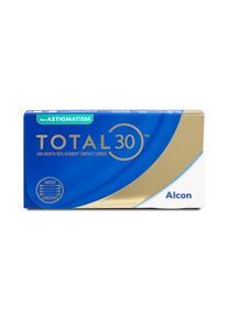 Total 30 for Astigmatism (6er Packung) Monatslinsen (-2.75 dpt, Zyl. -2,25, Achse 60 ° & BC 8.6) mit UV-Schutz