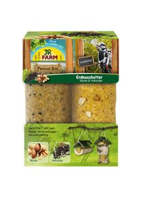 JR FARM Nachfüller 2 Stück á 350 g JR Garden Peanut Bar Nüsse & Holunder