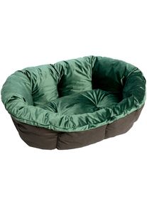 Ferplast Überzug Sofà Samt grün für Ferplast Hundekorb Siesta Deluxe - 4: L64xB48xH25cm