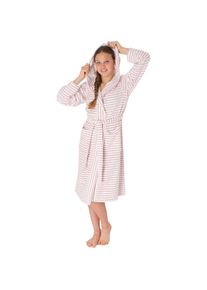 WEWO-Fashion WEWO FASHION Damenbademantel »4016«, (1 St.), kuschelig beige natur Damen Bademantel mit Kapuze