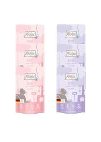 12x 125g Mixpack Kitten (2 Sorten) MjAMjAM Nassfutter für Katzen